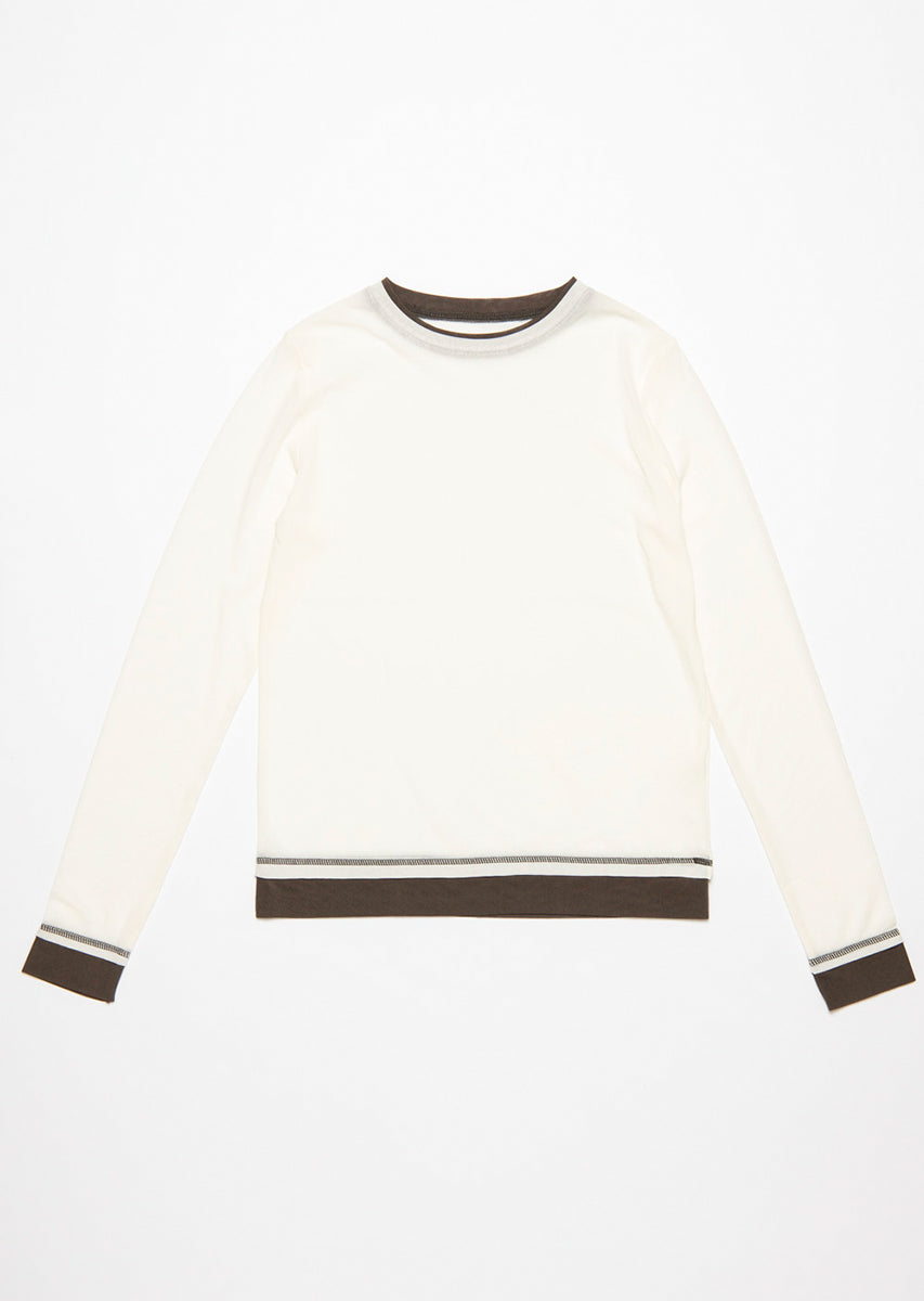 パワーネットバイカラープルオーバー