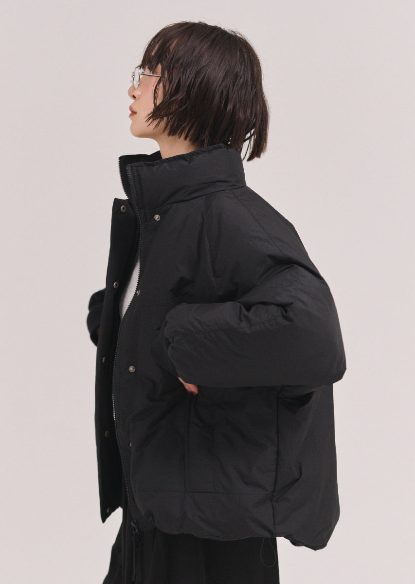 ワッシャーショートブルゾン