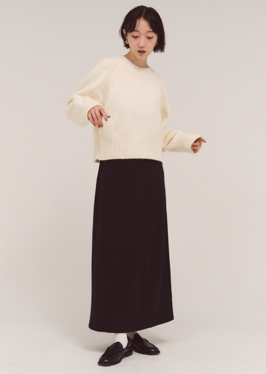 ウォームジャージートレートロングスカート