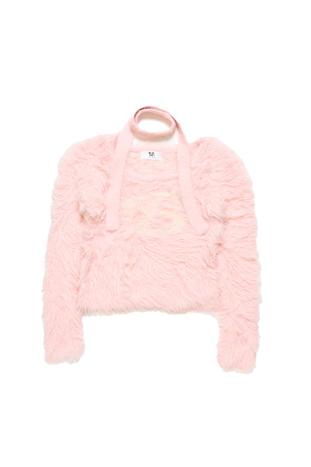 B ICON FUR LIKE KNIT