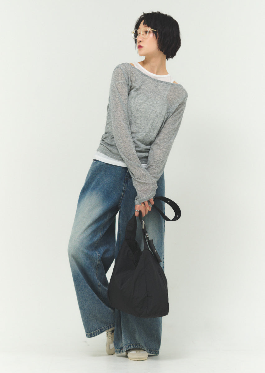 アイレットナイロンバック