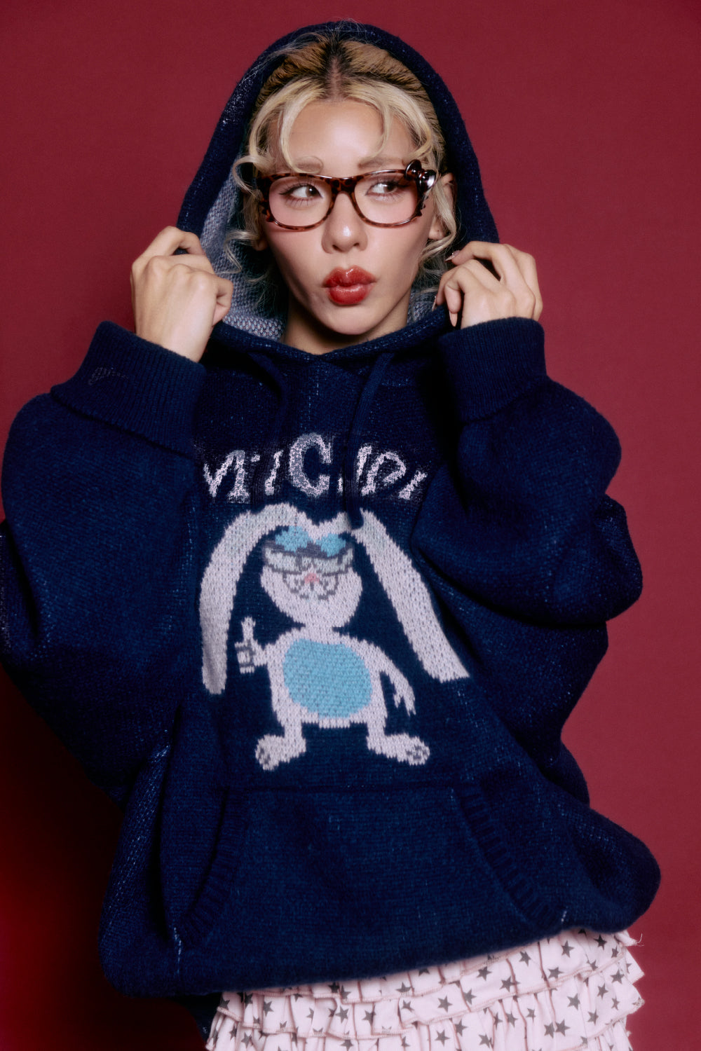 BIGGIE KNIT HOODIE