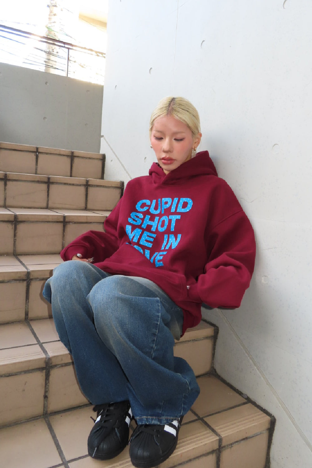 CUPID SHOT ME IN LOVE HOODIE