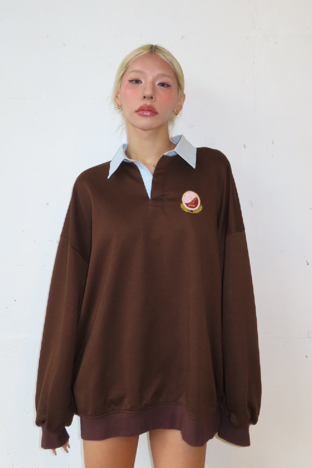 EMBLEM BIG RUGBY PULLOVER