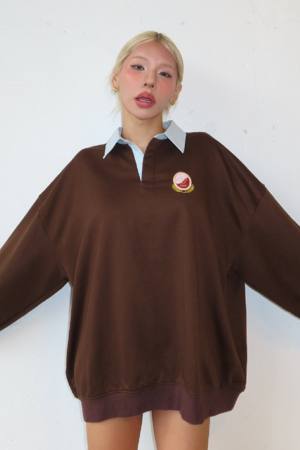 EMBLEM BIG RUGBY PULLOVER