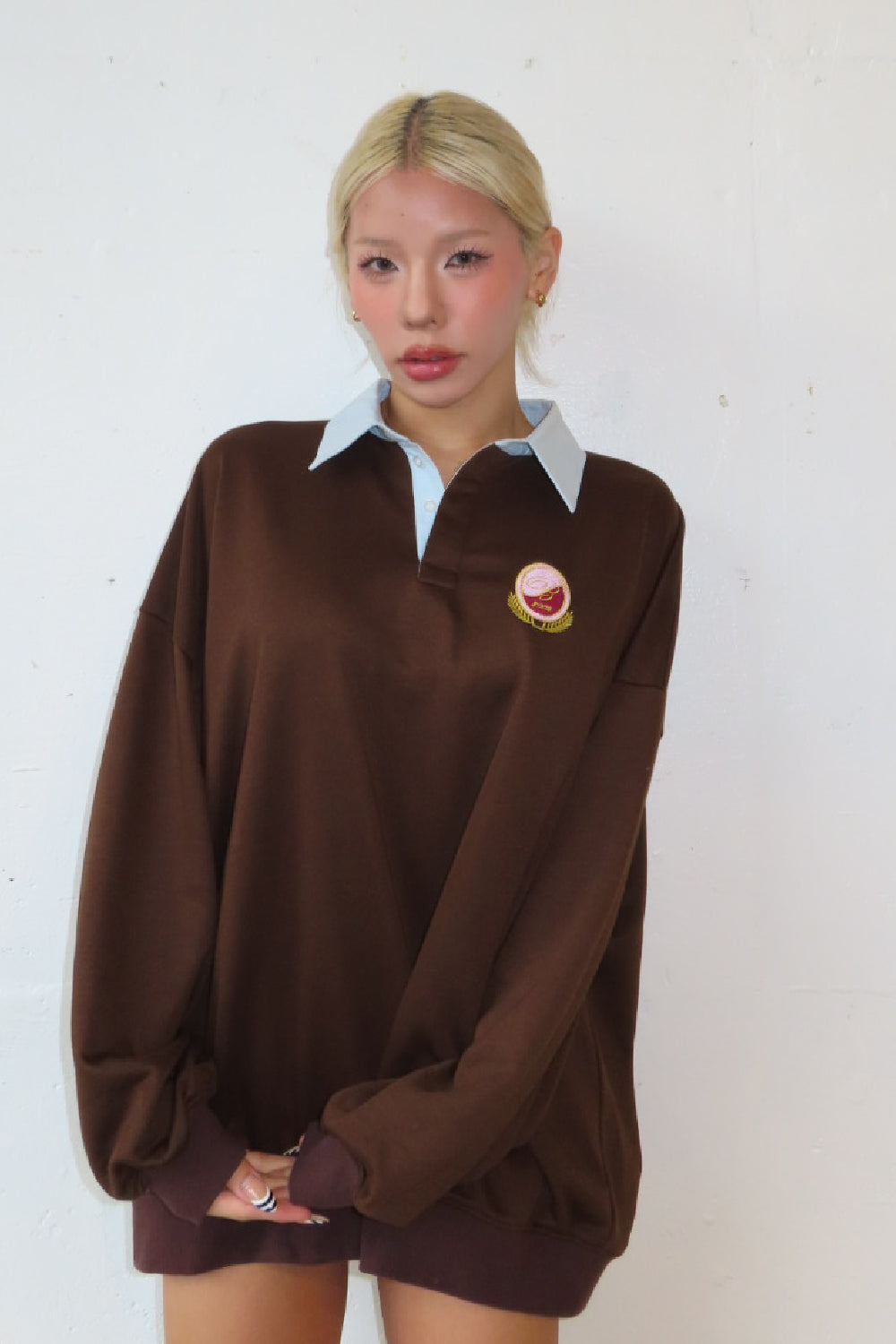 EMBLEM BIG RUGBY PULLOVER