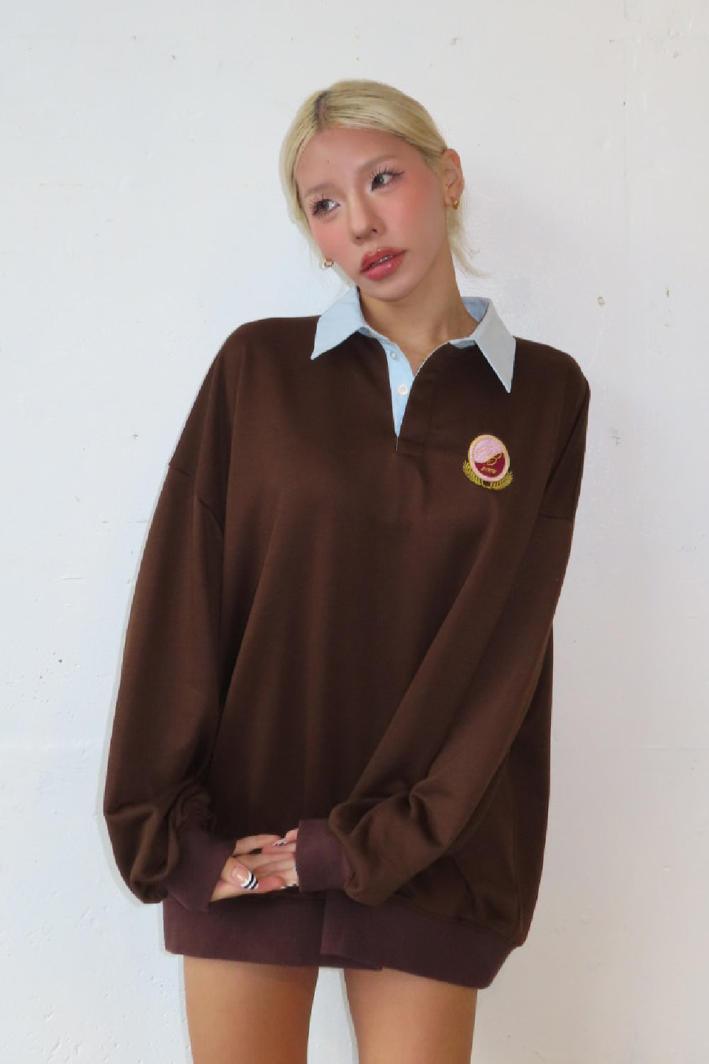 EMBLEM BIG RUGBY PULLOVER