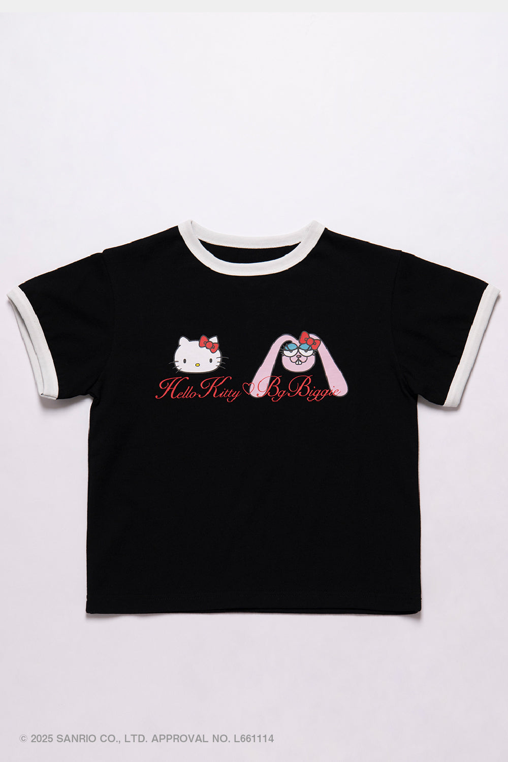HELLO KITTY BG RINGER TEE