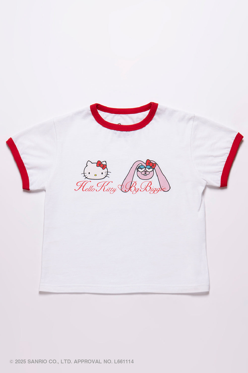 HELLO KITTY BG RINGER TEE