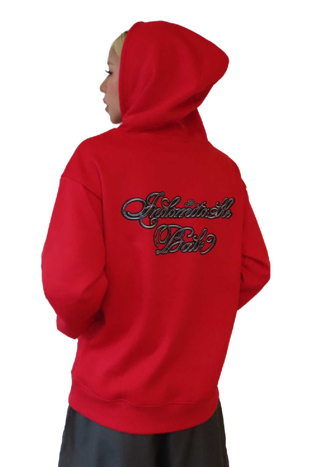 INDOMITABLE BABE ZIP HOODIE