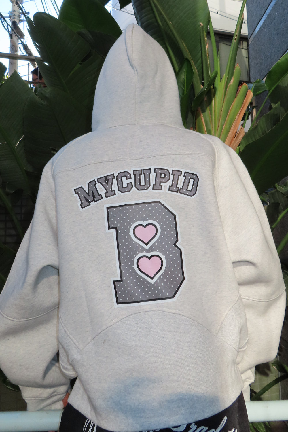 MY CUPID HALF ZIP HOODIE