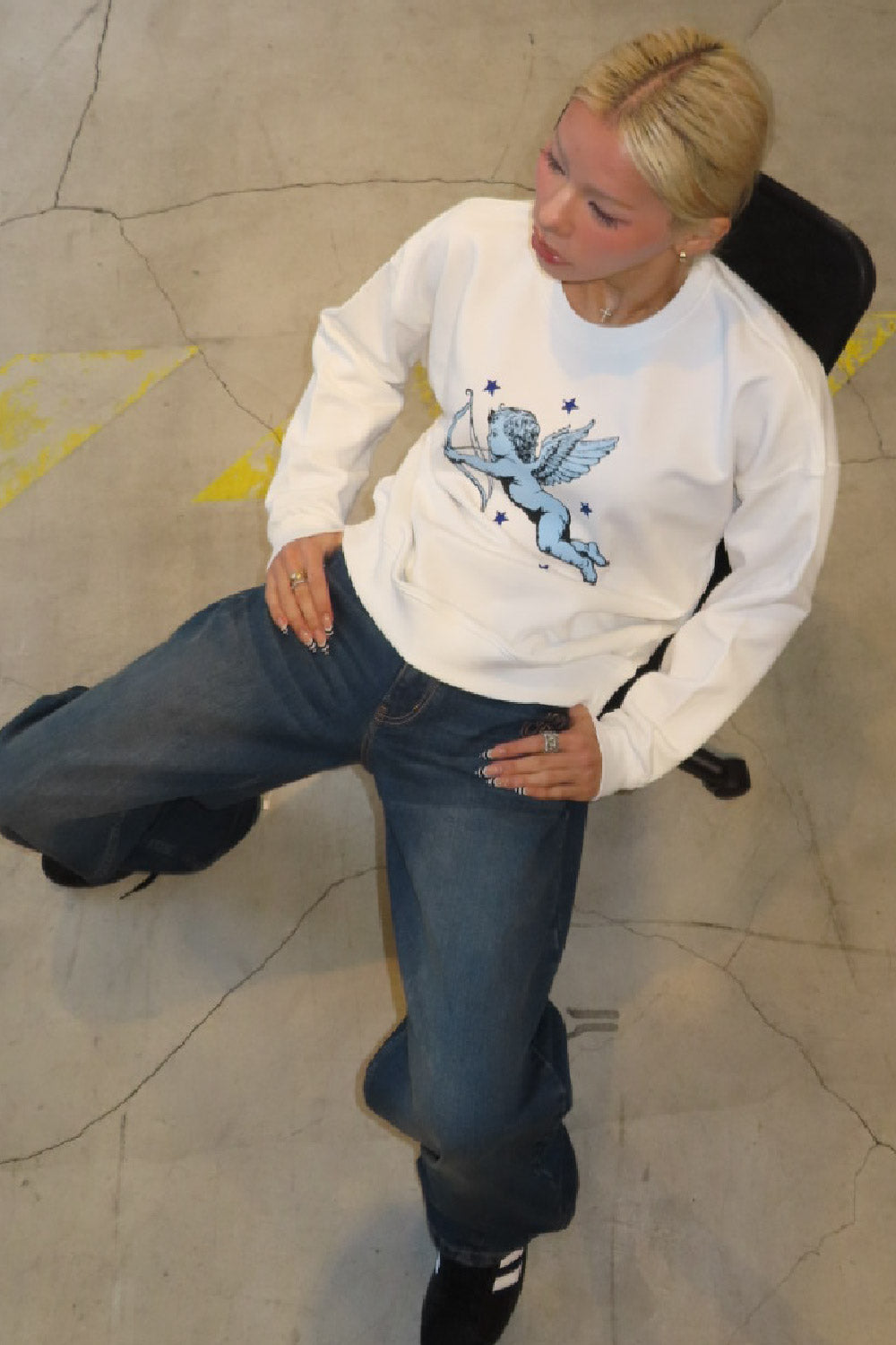 CUPID BOW&ARROW PULLOVER