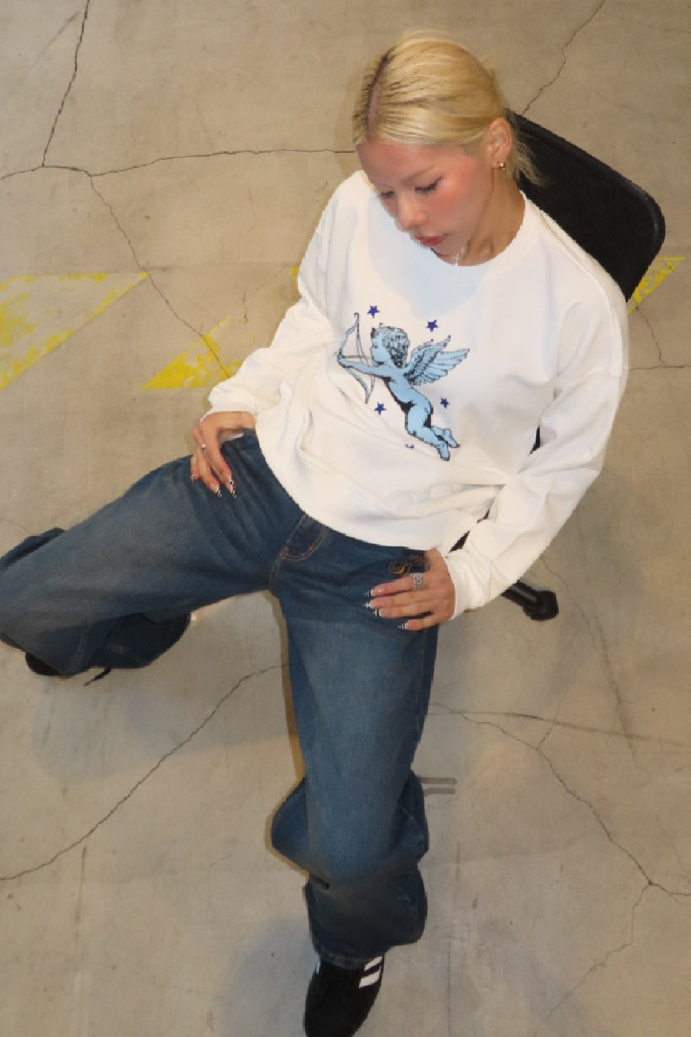 CUPID BOW&ARROW PULLOVER