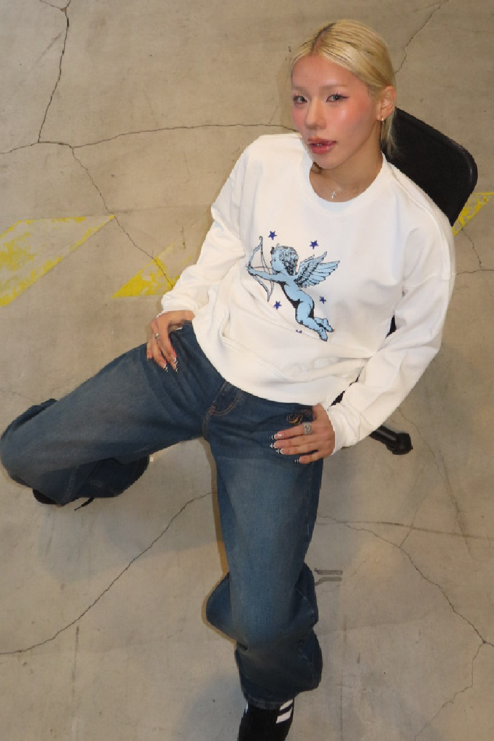 CUPID BOW&ARROW PULLOVER