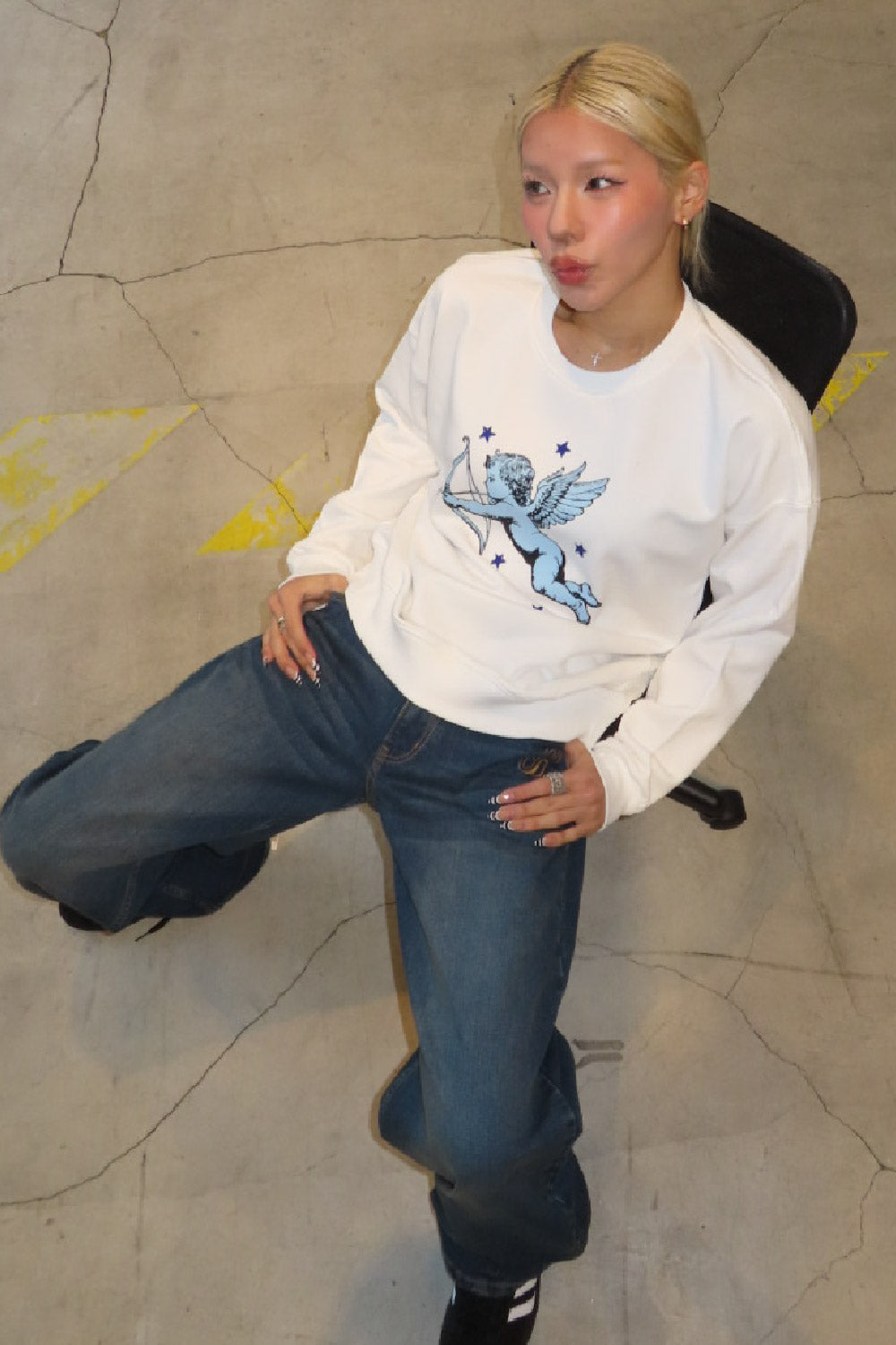 CUPID BOW&ARROW PULLOVER