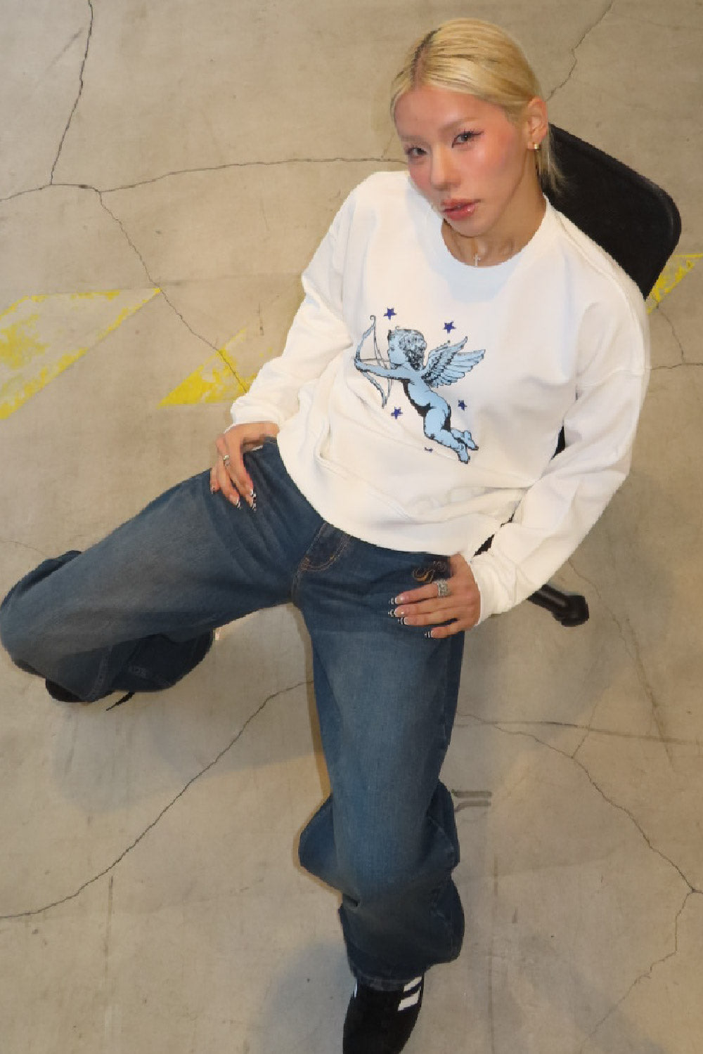 CUPID BOW&ARROW PULLOVER