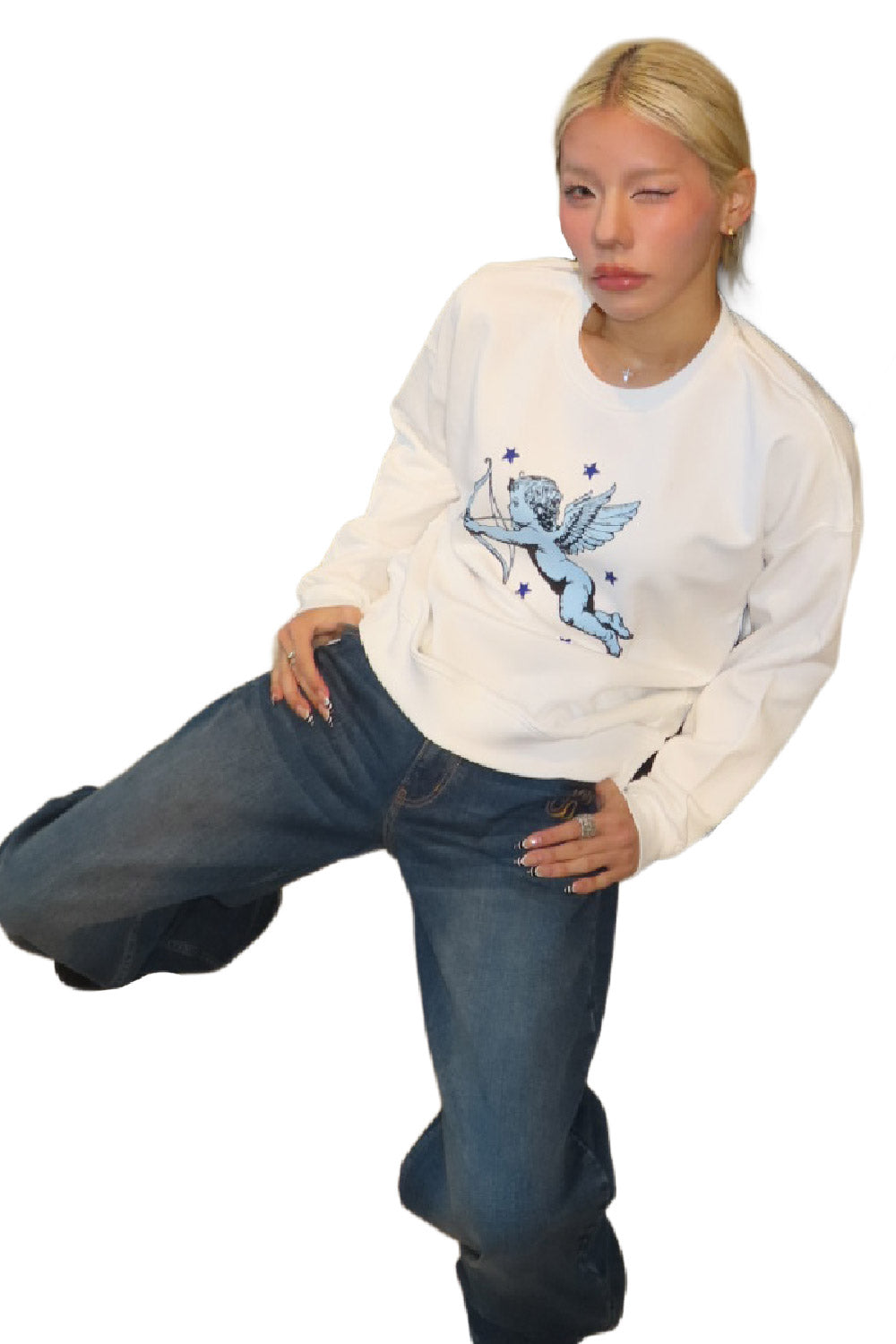 CUPID BOW&ARROW PULLOVER