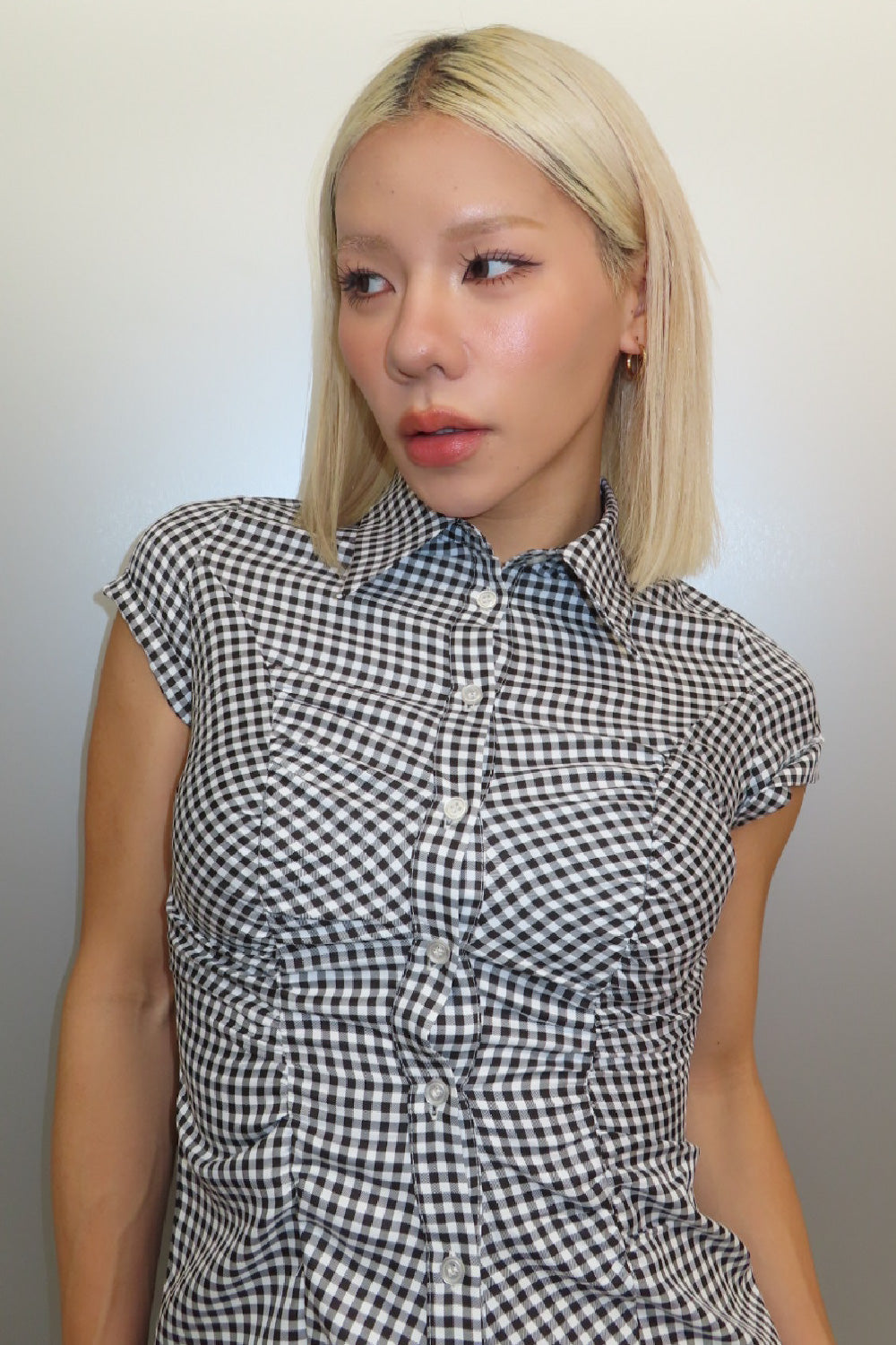 COMPACT GINGHAM CHECK SHIRT