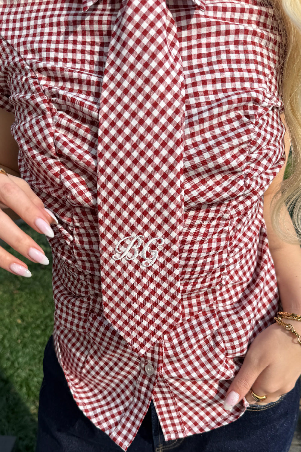 COMPACT GINGHAM CHECK SHIRT