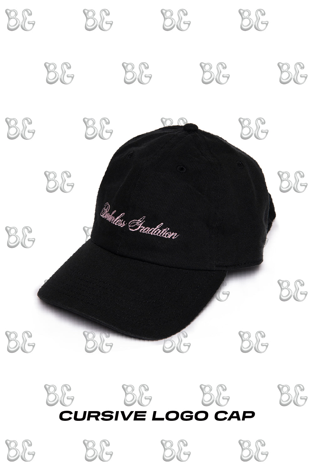 CURSIVE LOGO CAP