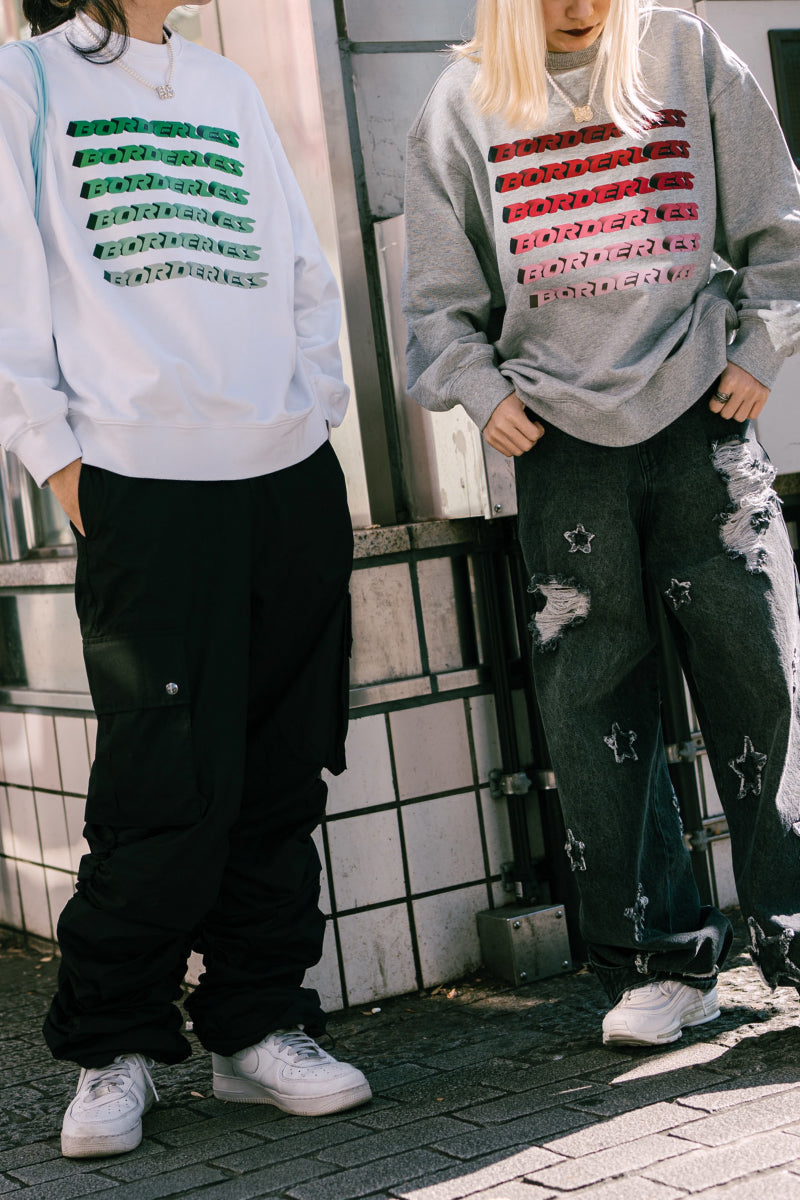 GRADATION LOGO SWEAT
