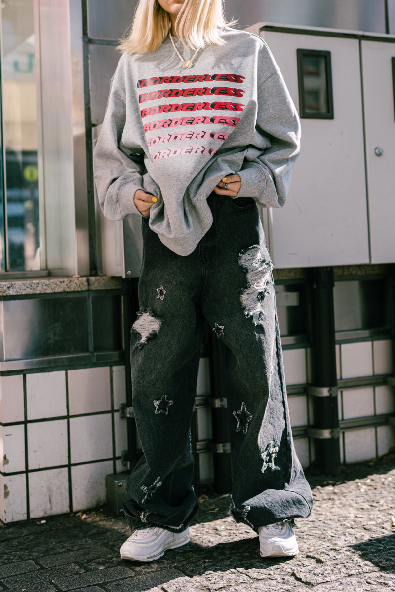 GRADATION LOGO SWEAT