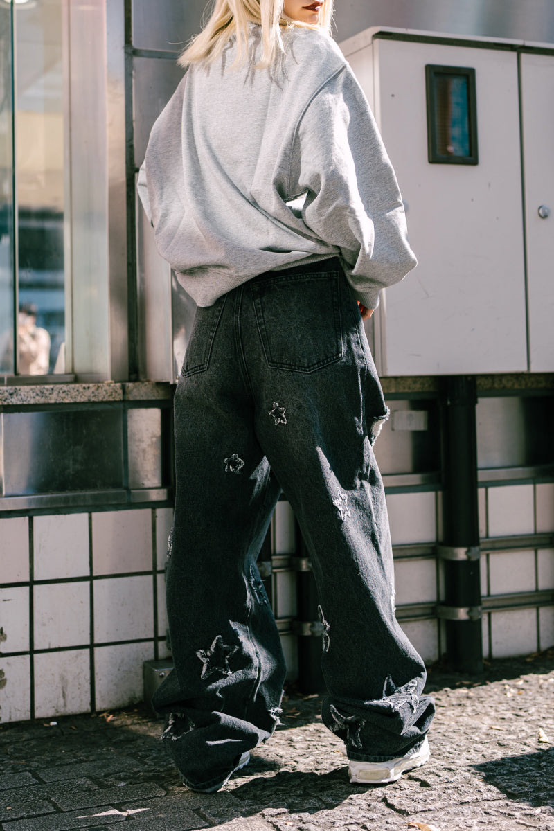 GRADATION LOGO SWEAT