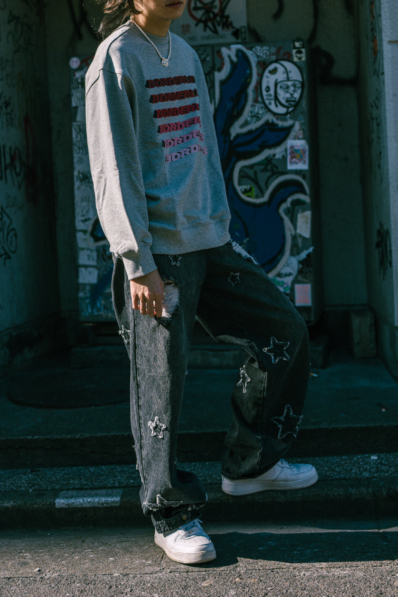GRADATION LOGO SWEAT