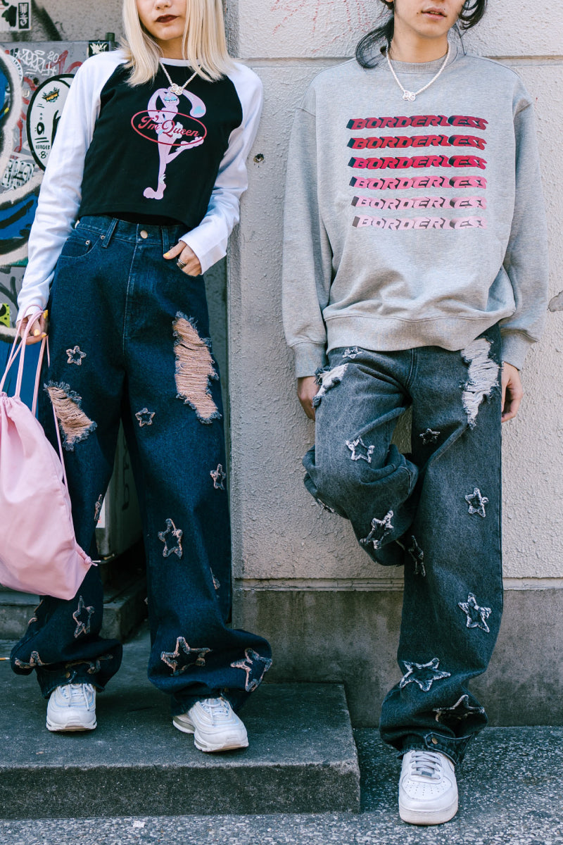 GRADATION LOGO SWEAT