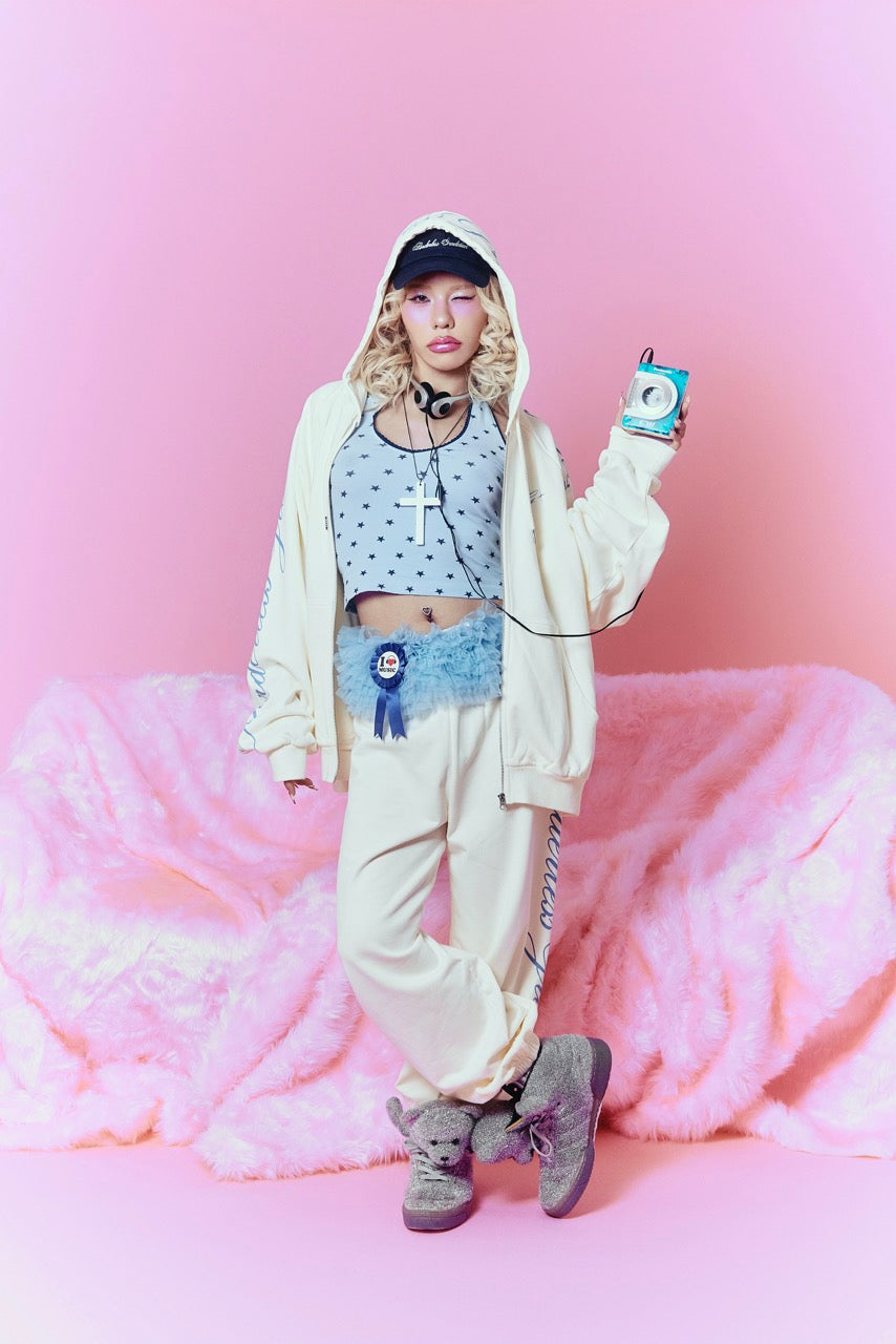 CURSIVE LOGO PANTS