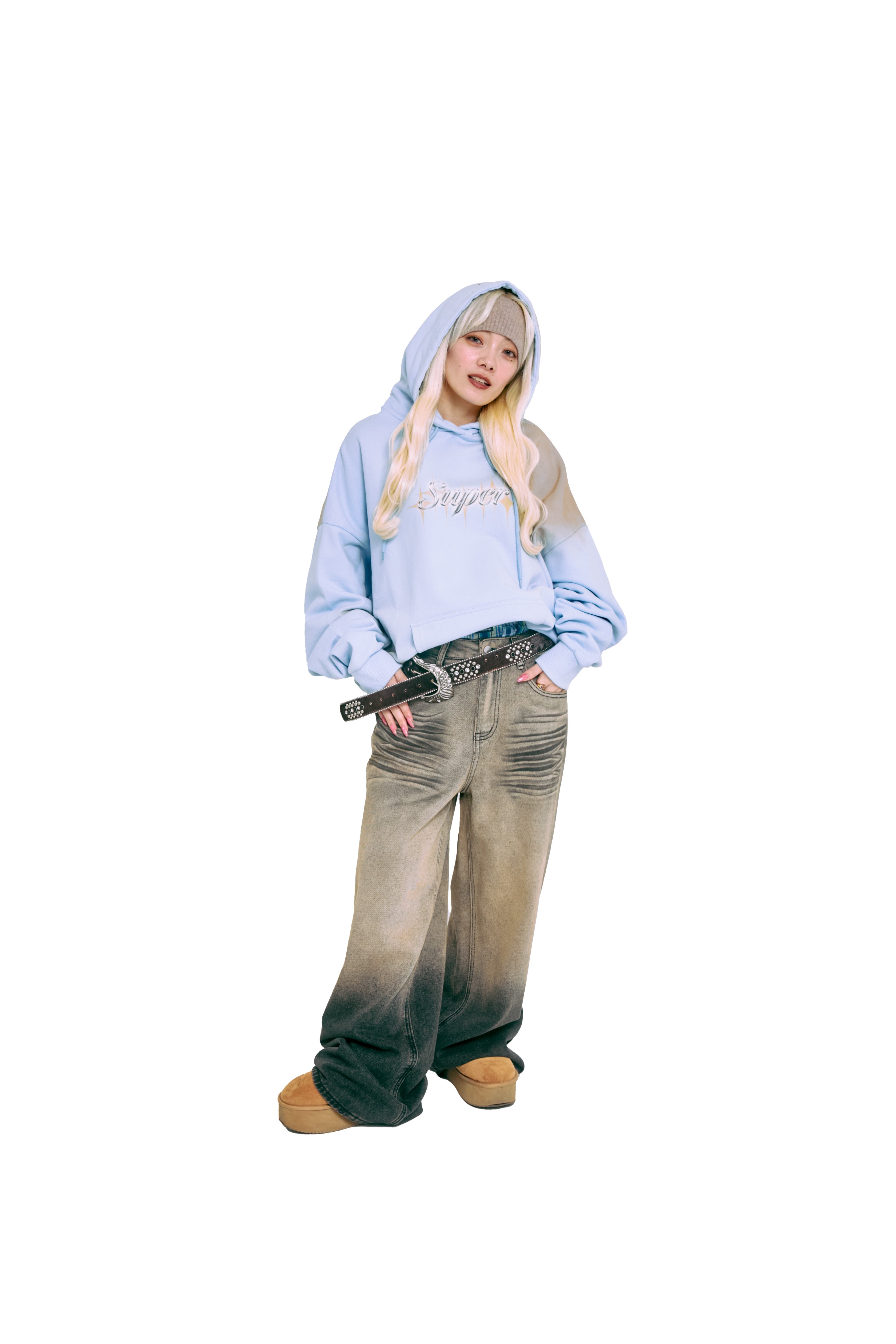 FADE DENIM PANTS
