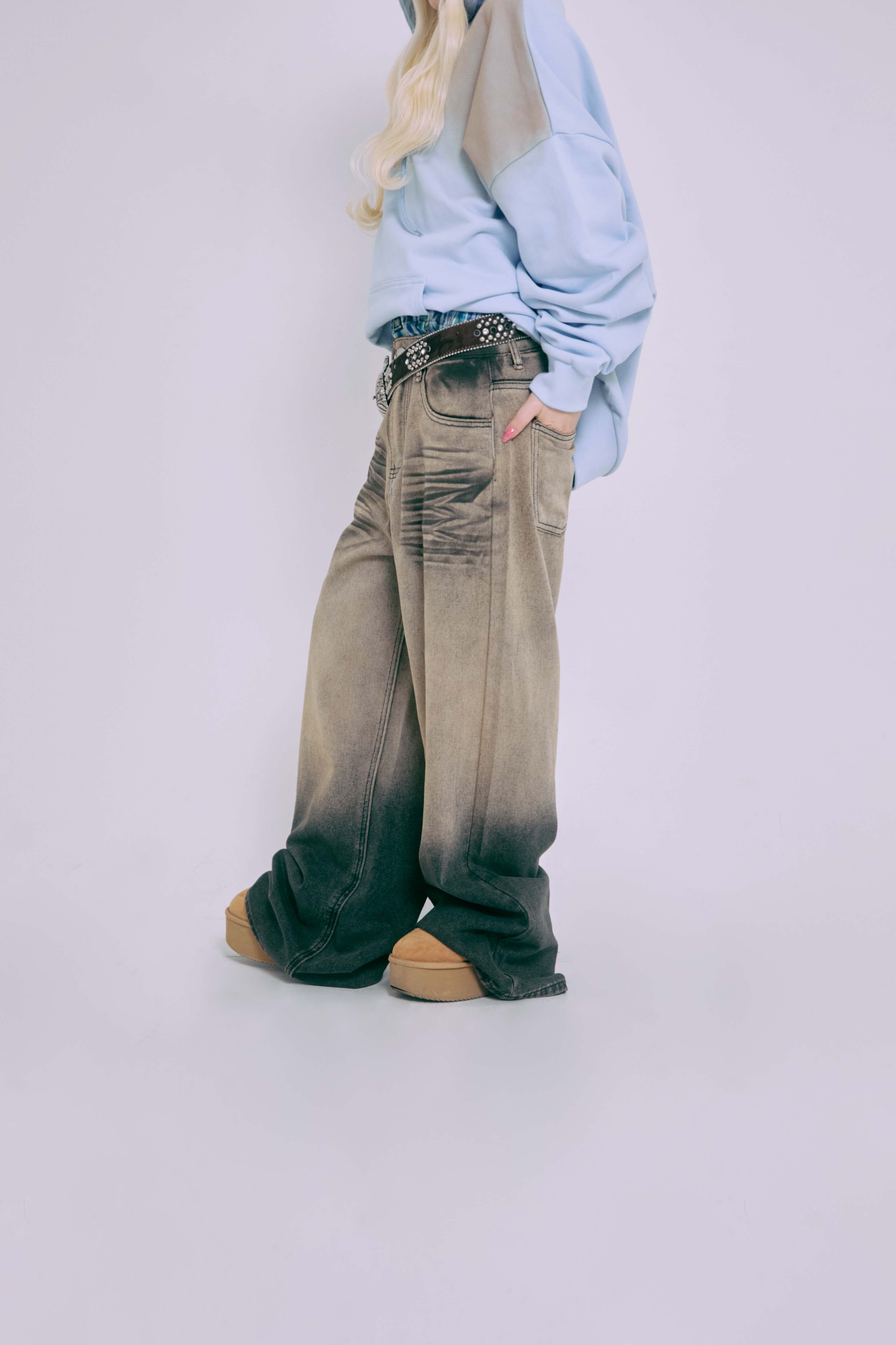 FADE DENIM PANTS