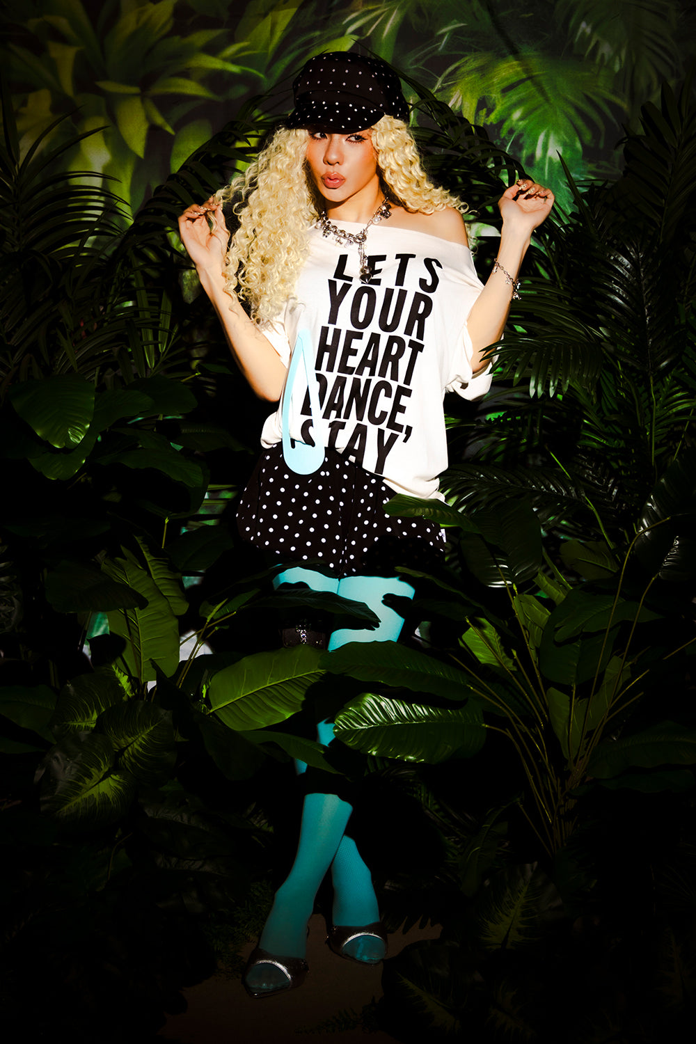 PATTERN BALLOON PANTS