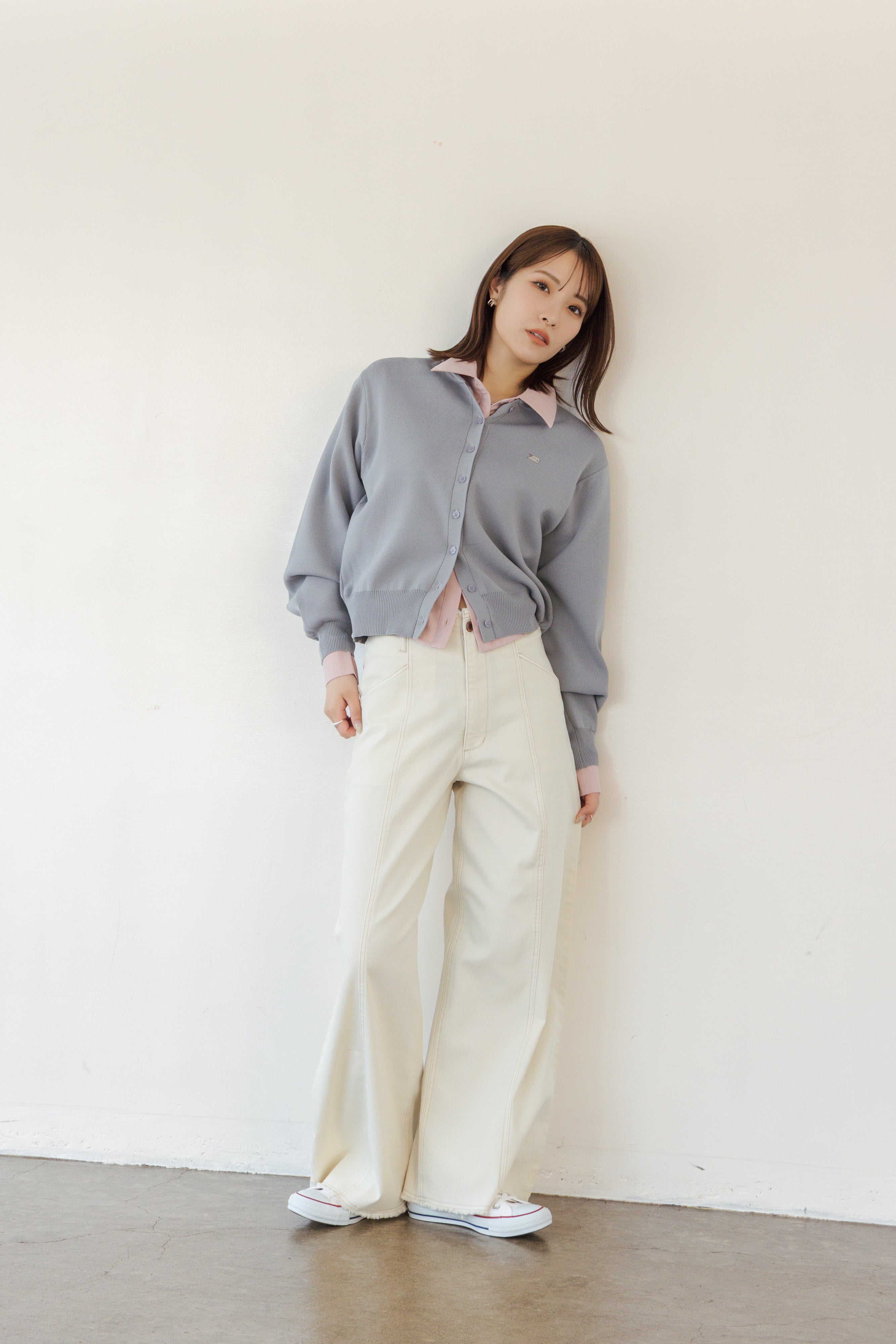 RNコンパクトニットカーディガン