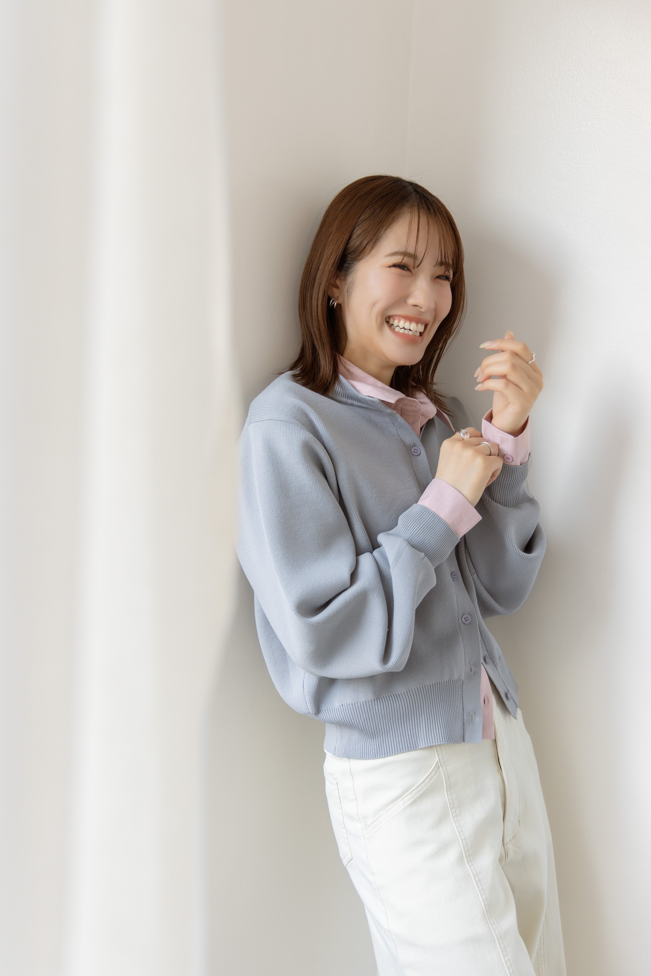 RNコンパクトニットカーディガン