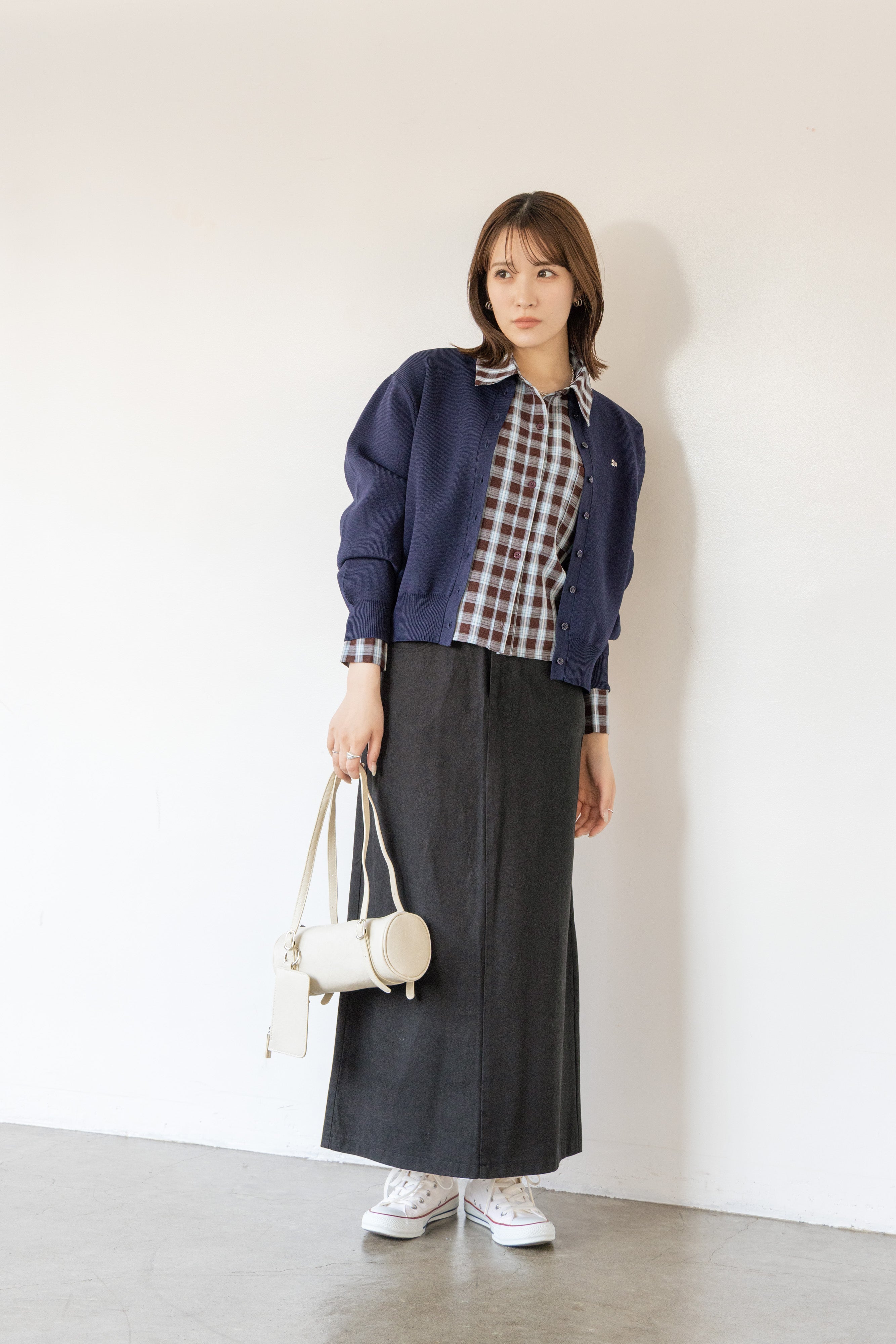 RNコンパクトニットカーディガン