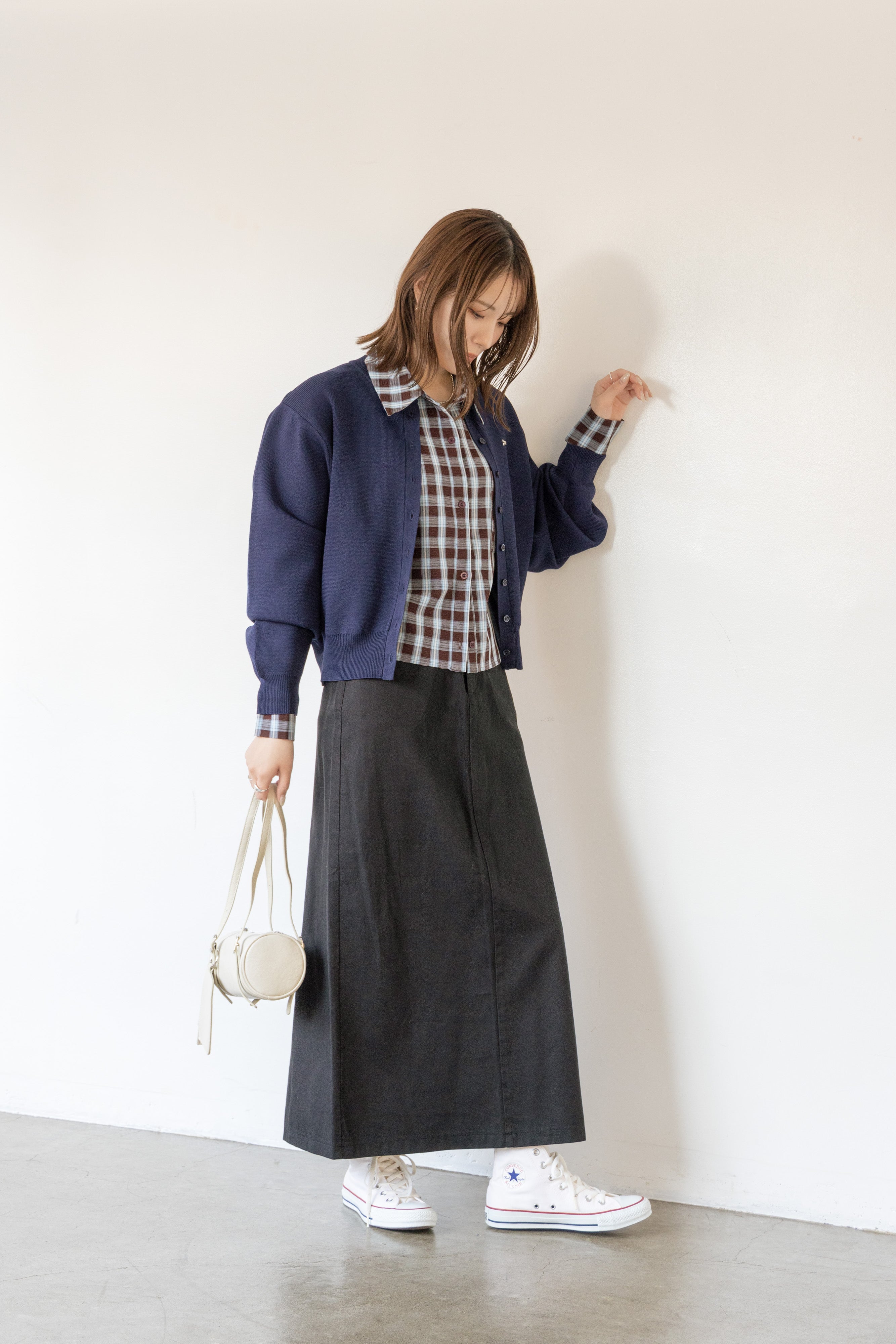 RNコンパクトニットカーディガン