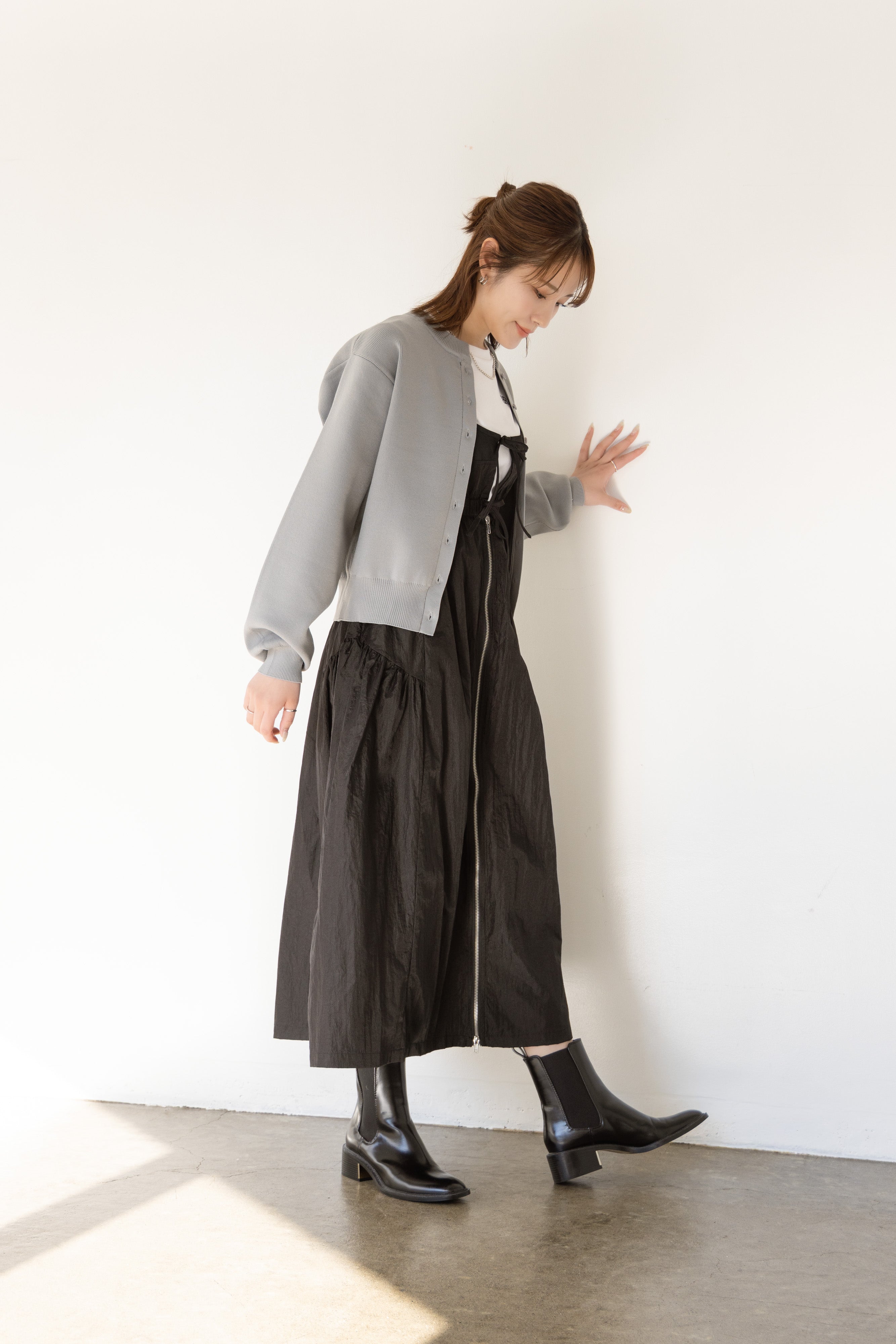 RNコンパクトニットカーディガン