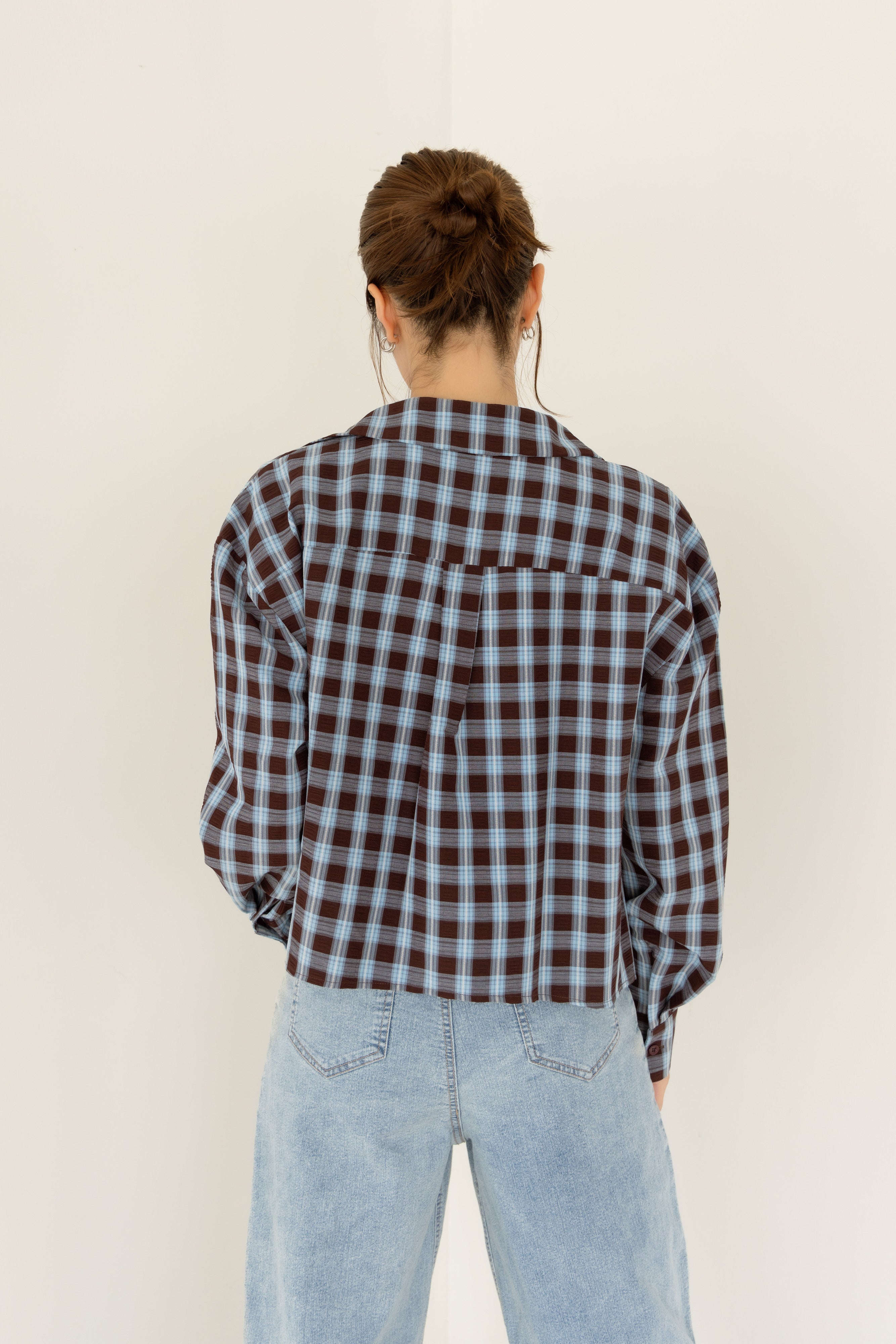 クロップドシャツ