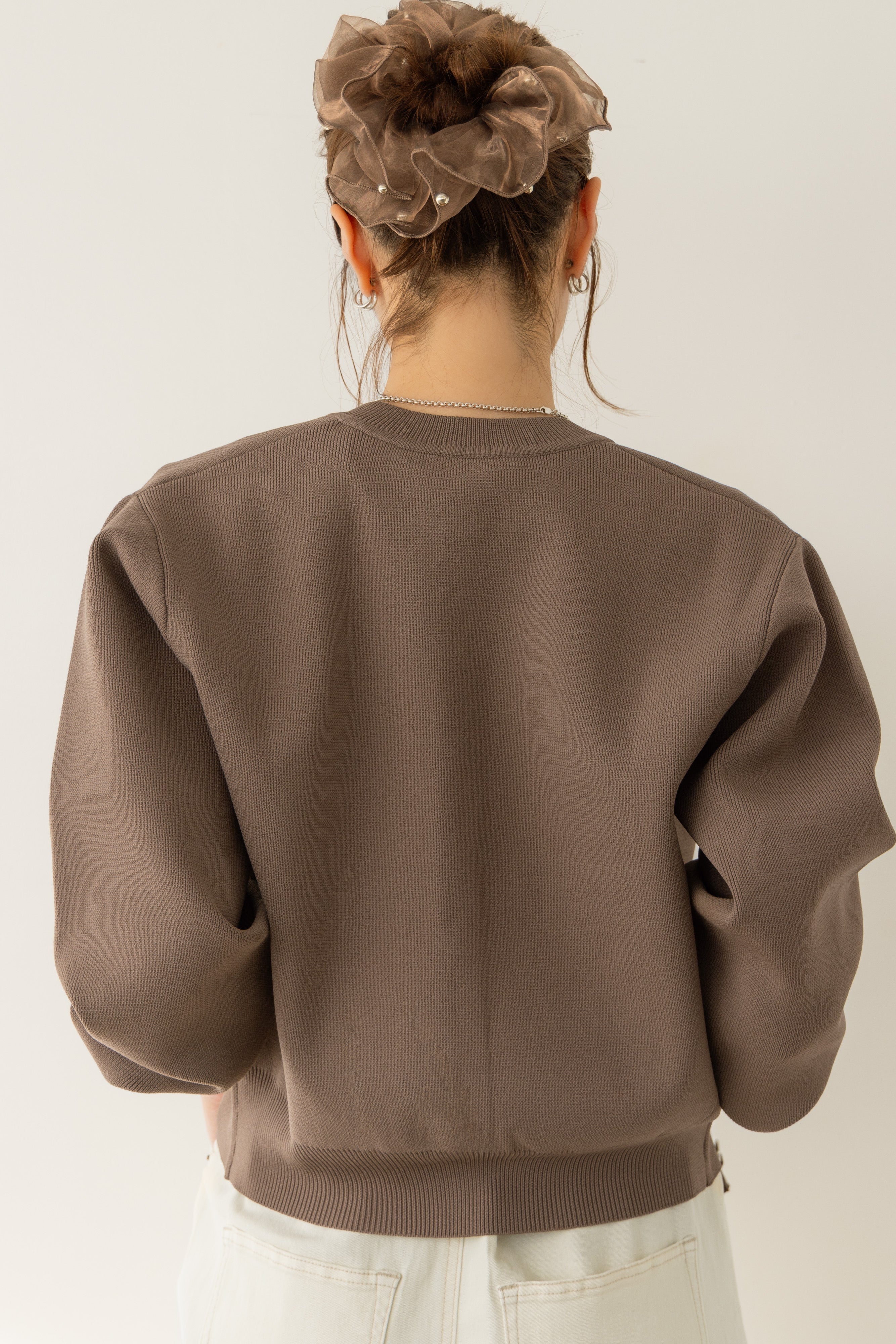 RNコンパクトニットカーディガン