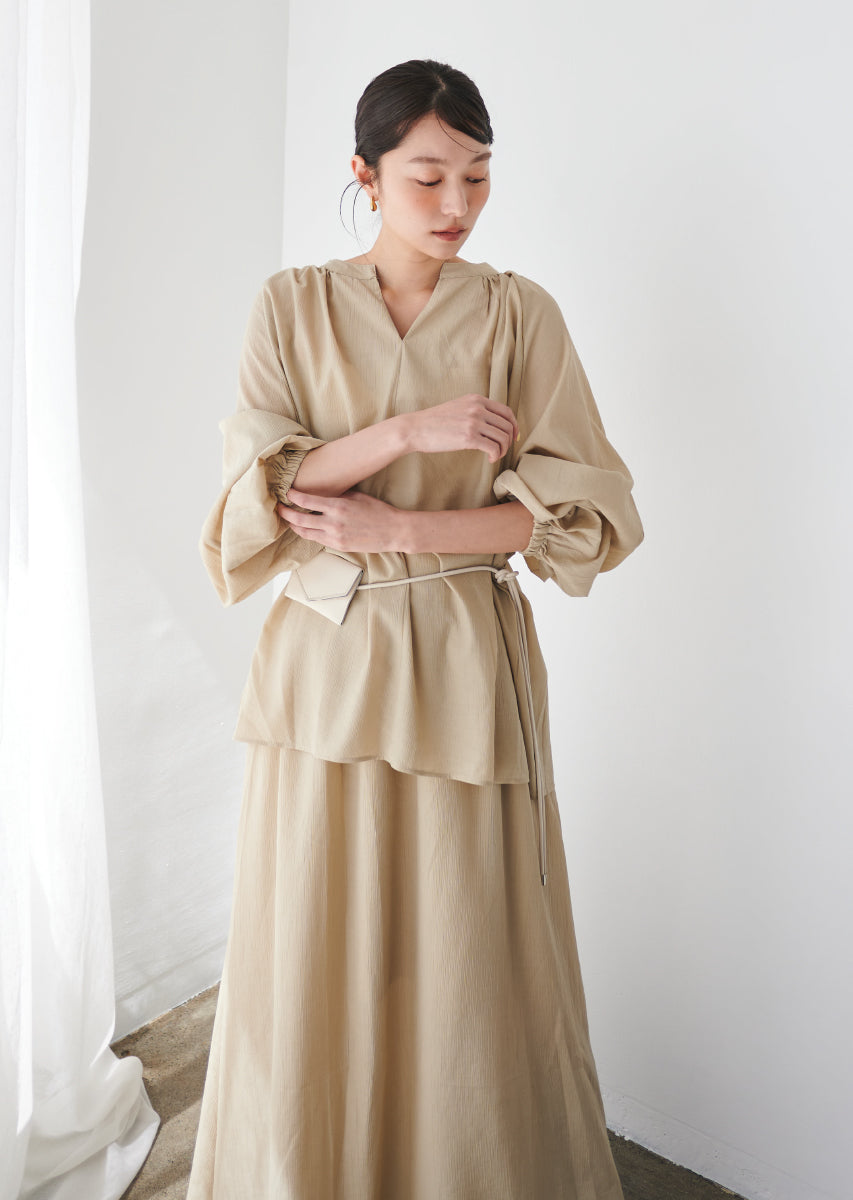 3PCSシフォンセットアップ