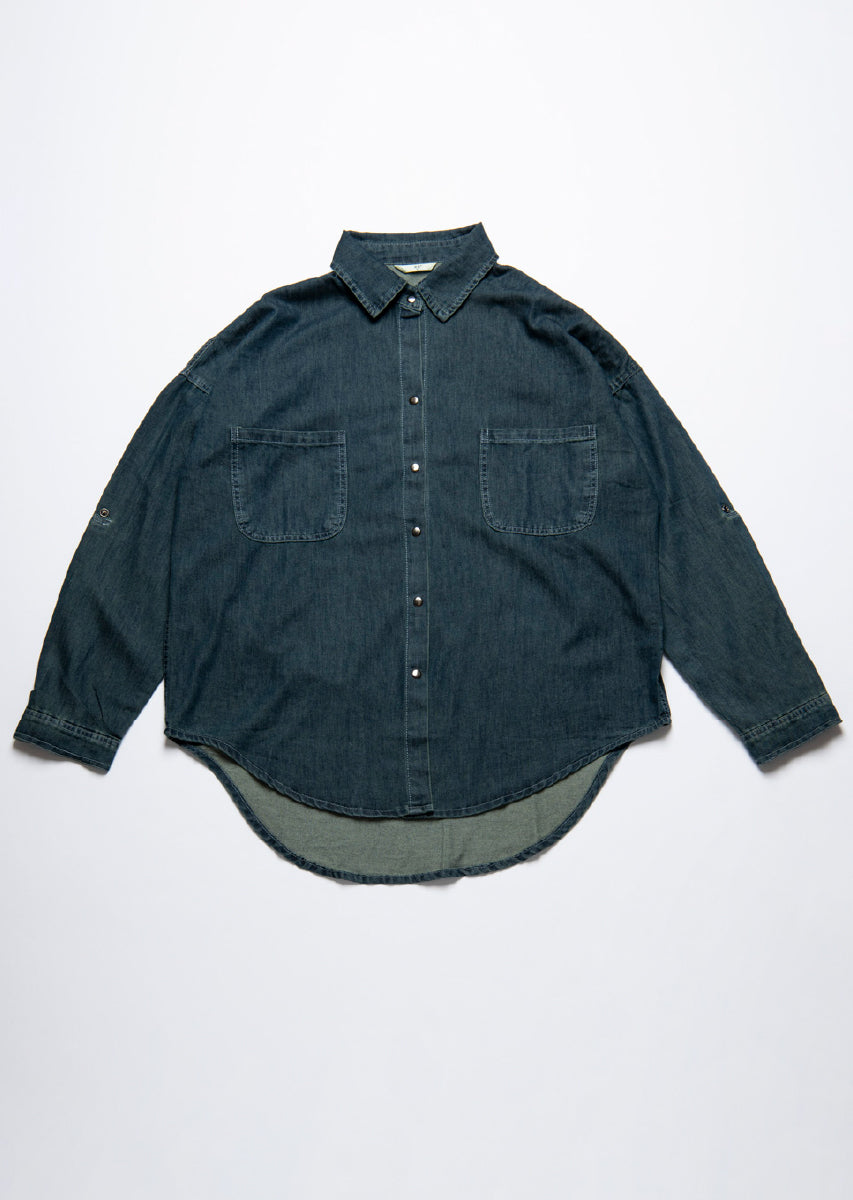 デニムオーバーシャツ