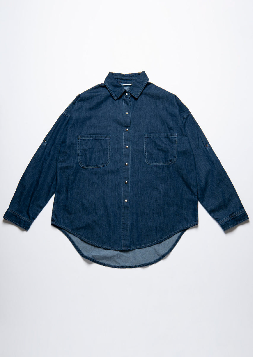 デニムオーバーシャツ
