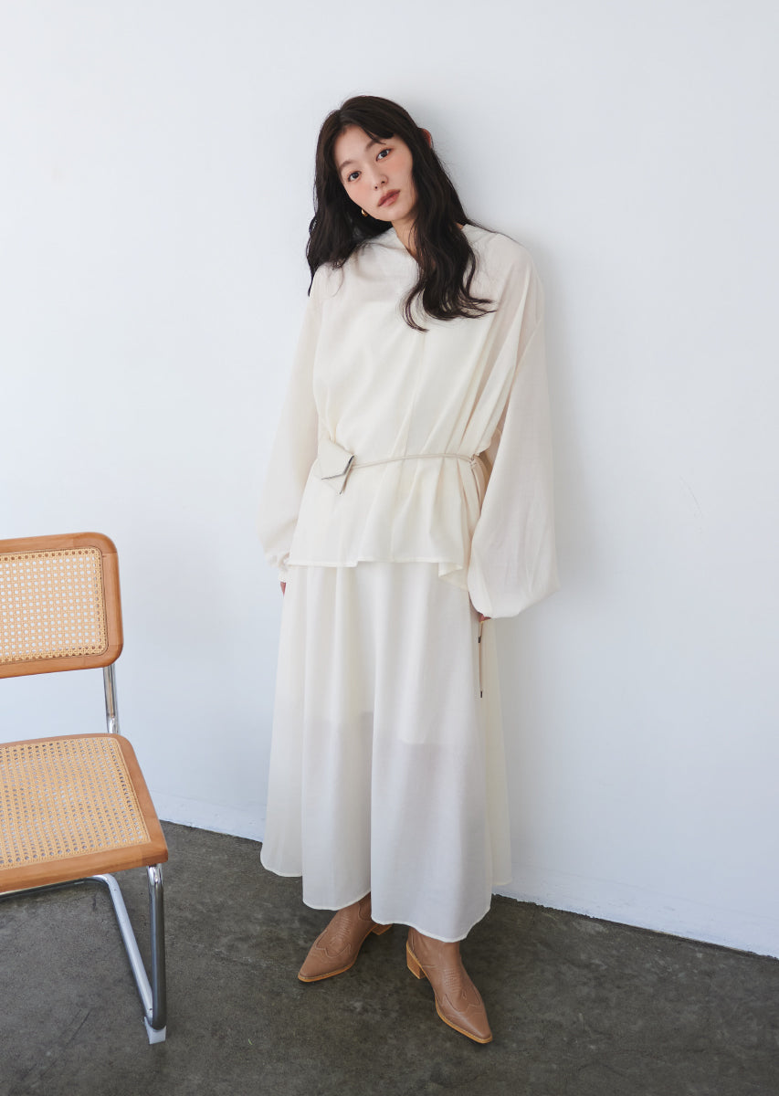 3PCSシフォンセットアップ