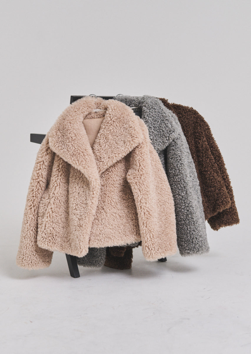 オーバーサイズボアブルゾン