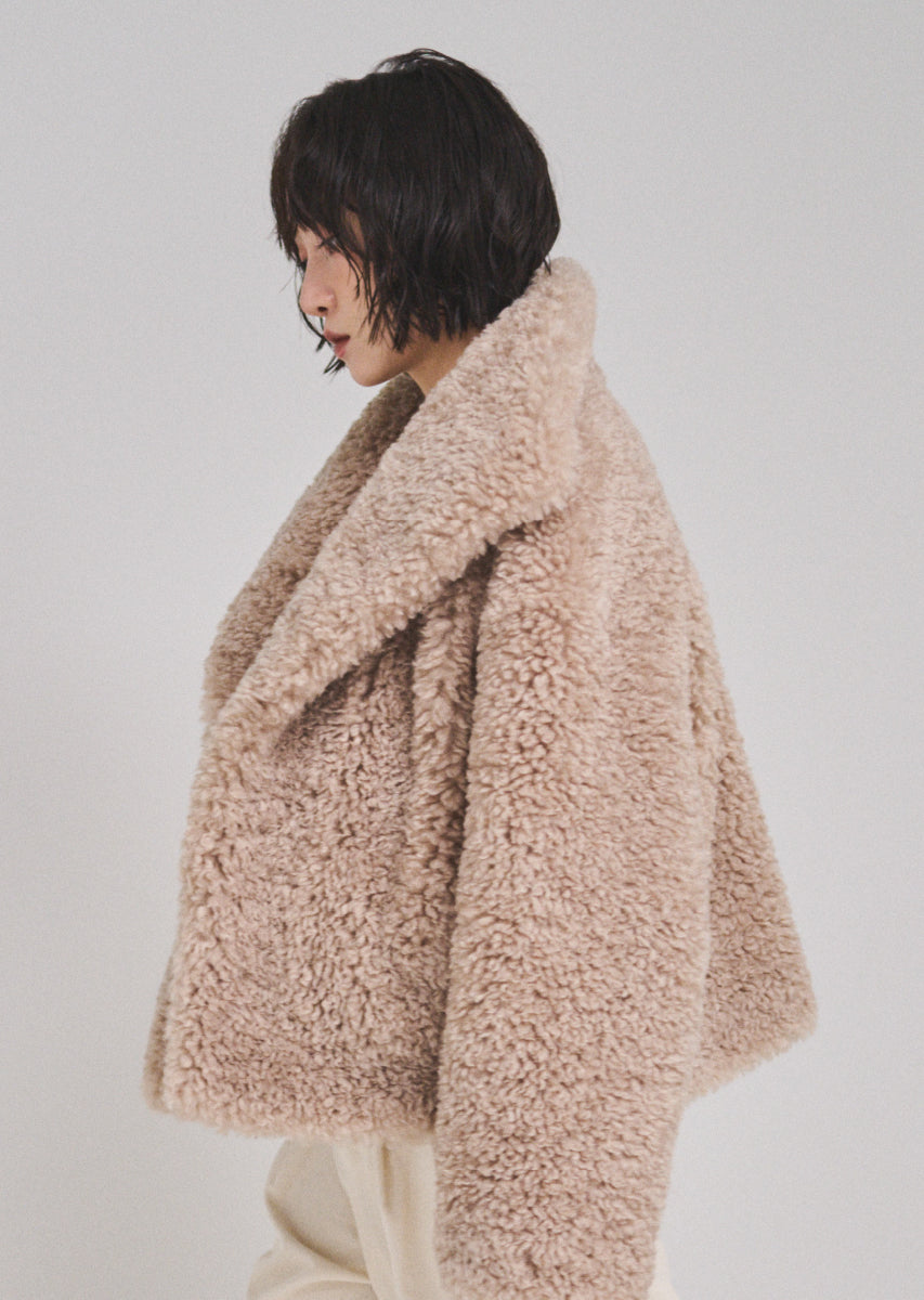 オーバーサイズボアブルゾン