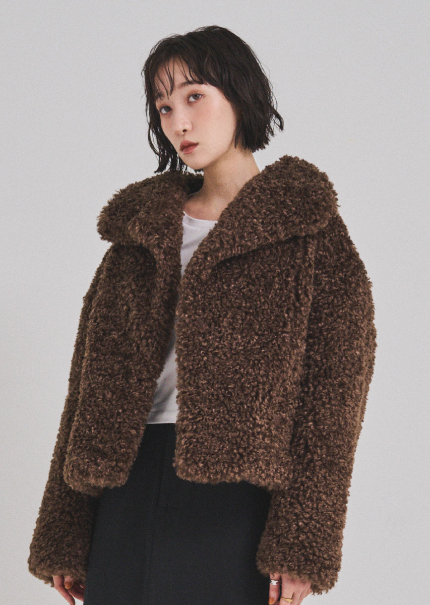 オーバーサイズボアブルゾン