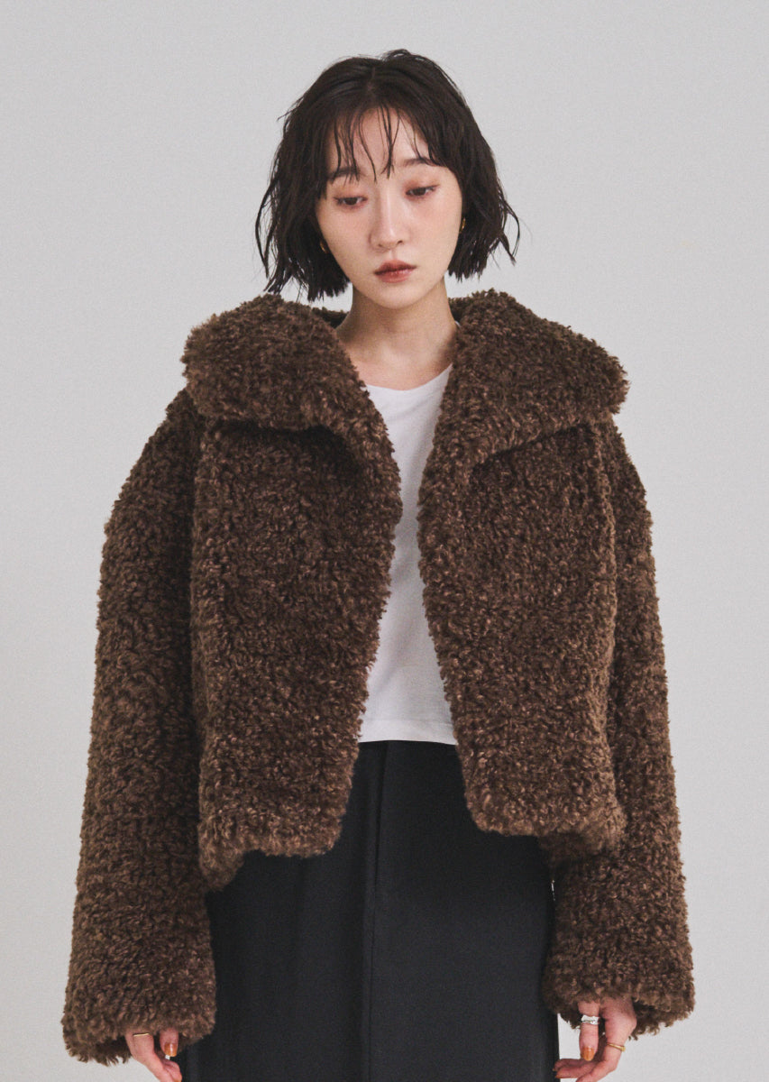 オーバーサイズボアブルゾン