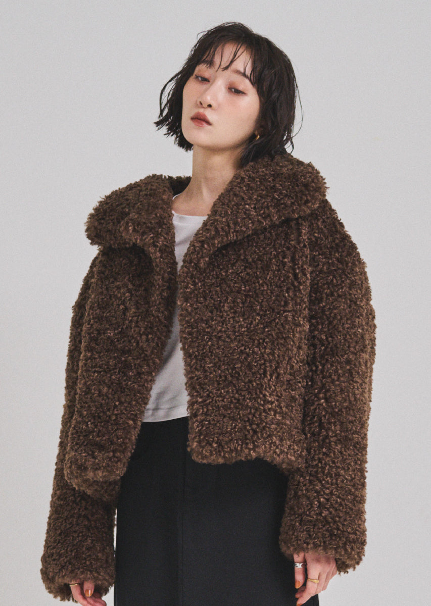 オーバーサイズボアブルゾン