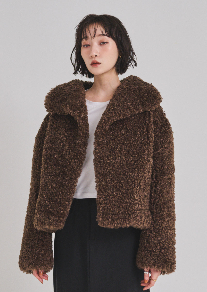 オーバーサイズボアブルゾン